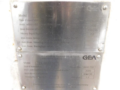 Used GEA NA Tricanter Centrifuges Ohio US | Equipment Recovery Corp. #1331535