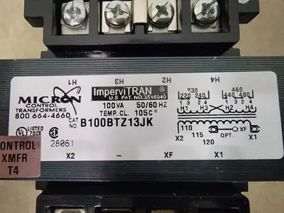 Used MICRON B100BTZ13JK Transformers British Columbia CA | Lenmark #367103