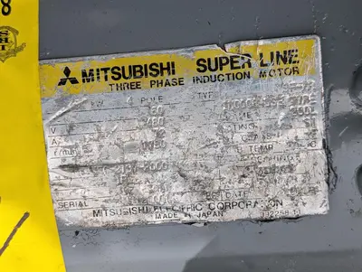 Mitsubishi 25HP Motor