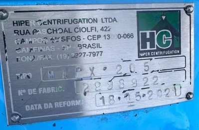 Alfa-Laval MAPX 205 sanitary separator skid, 316SS.