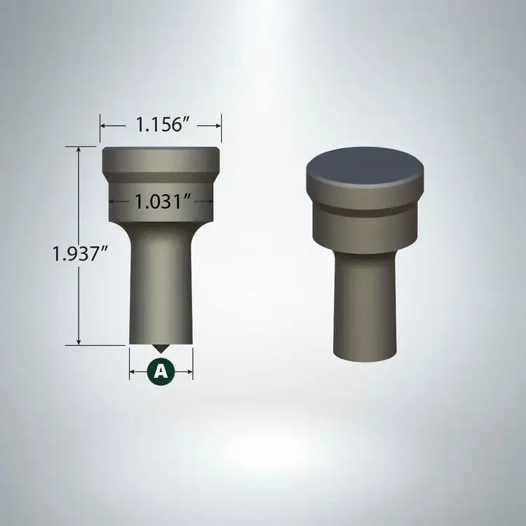 CLEVELAND PUNCH & DIE 0012P040125 Punches | Punch Press and Shear