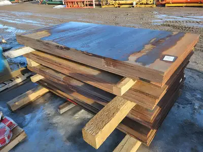 1" Steel Plate AR500, 4x8 ft