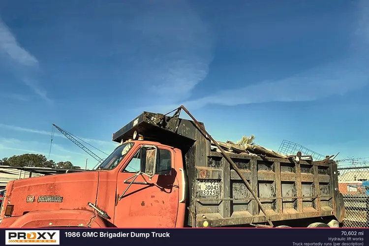 Used 1986 GMC 9500 DUMP TRUCK Dump trucks Virginia US | Proxy Equipment #1378085