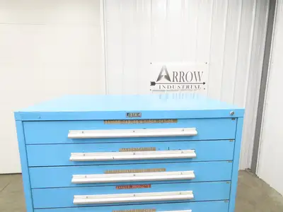 Nu-Era Modular Tool Storage Cabinet 10 Drawer 45x28x61" Vidmar Lista Stanley