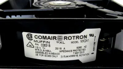 NEW COMAIR ROTRON MX2A1 AXIAL FAN