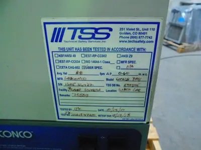 Used LABCONCO 3950200 Fume Hoods Texas US | Aucto #1306977