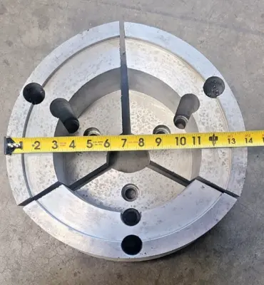 14" Lathe Chuck Aluminum Soft Jaws Abbott KTT15P6 CNC