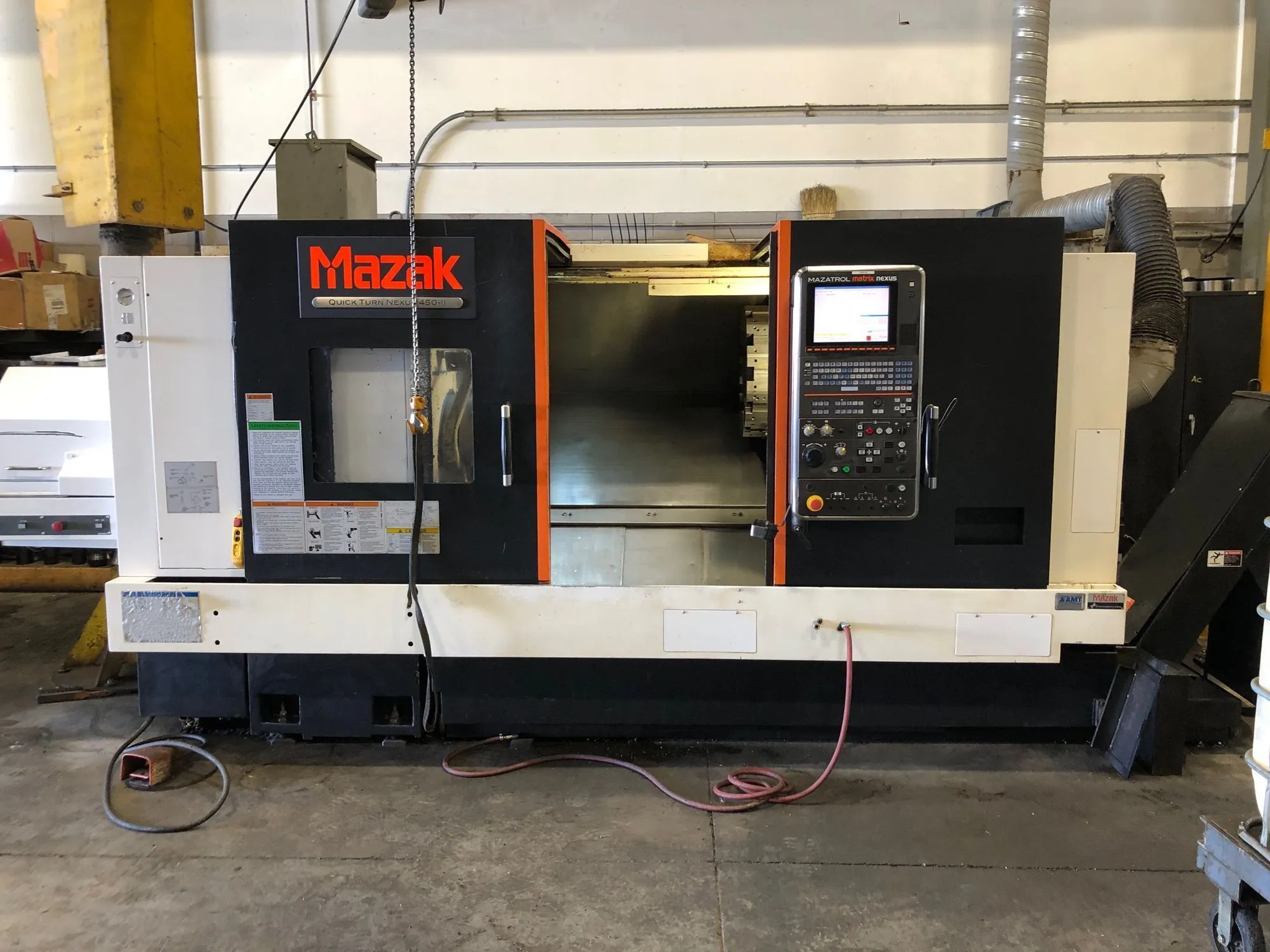 Used 2012 MAZAK NEXUS QTN 450II/1000 CNC LATHES 2 AXIS 210927