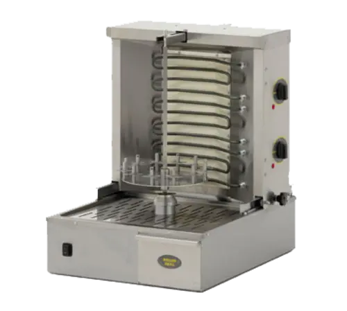 Equipex GR 40E Gyro Grill w/ 33 lb Meat Capacity - (2) Heating Zones, 208 240v/1ph