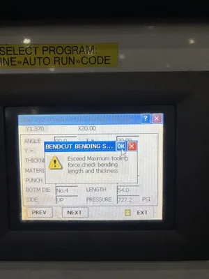 Used 2018 US INDUSTRIAL US446 Press Brakes Illinois US | Revelation Machinery #1295646