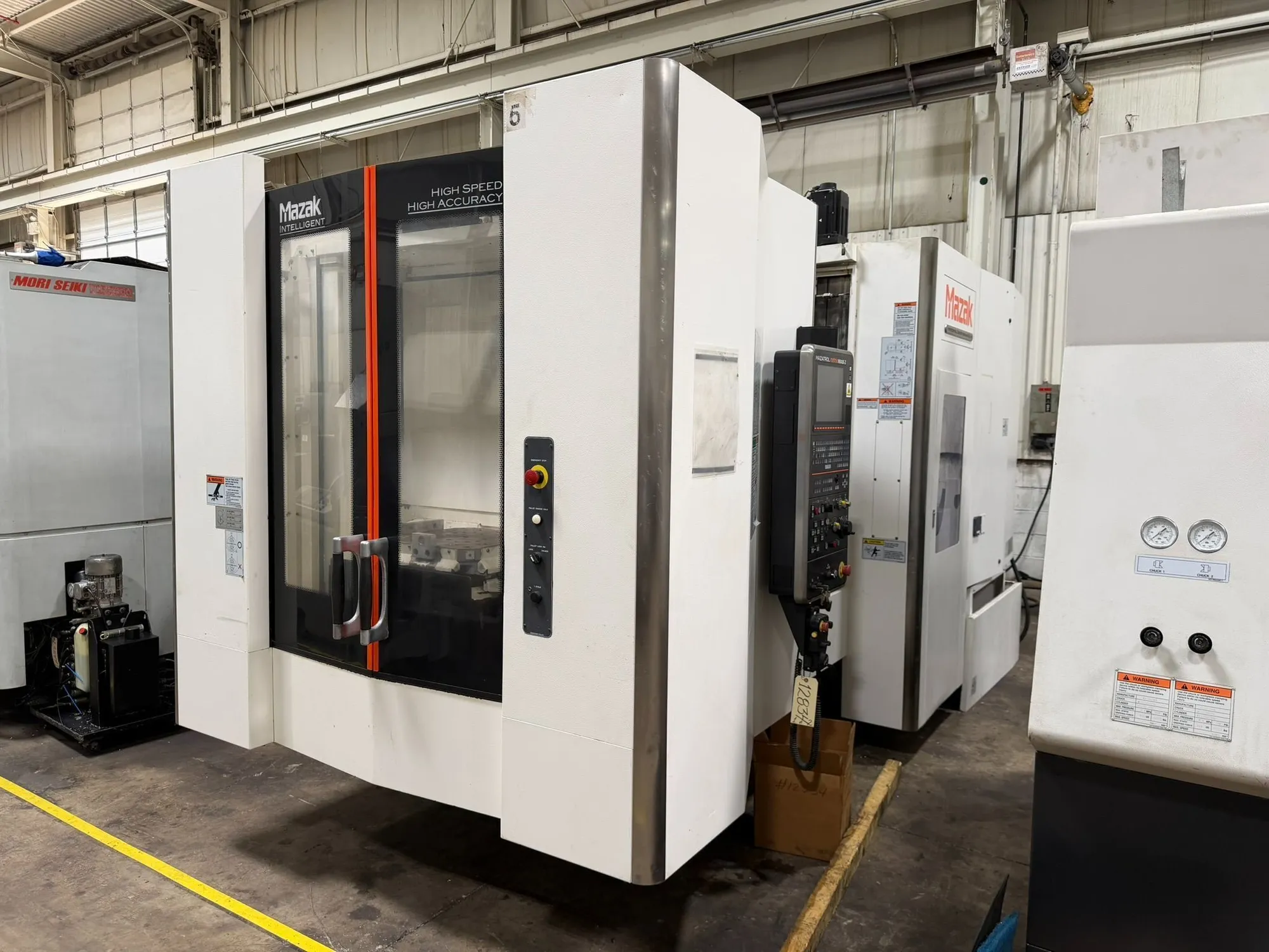 16"X16" MAZAK HCN NEXUS 4000-III 4-AXIS PRECISION HORIZONTAL MACHINING CENTER