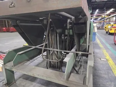 6,000 LB X 48" LBS BRANER HYDRAULIC DOWNLAYER TABLE: YOBRO #25221