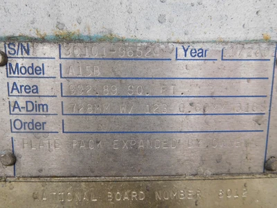 Used ALFA LAVAL A15B Plate Exchangers Ohio US | Equipment Recovery Corp. #1331308
