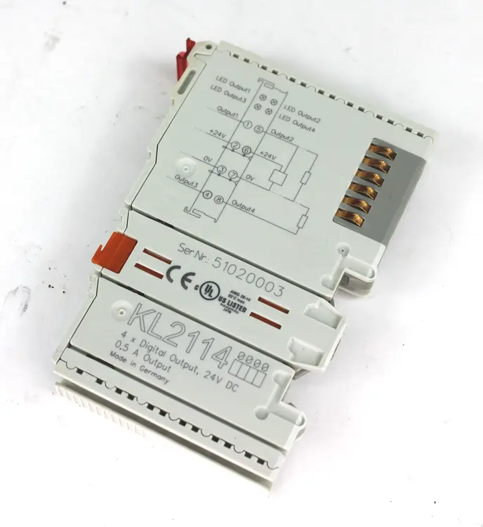 Used BECKHOFF KL2114 PLC Input & Output Kentucky US | Industrial Parts R Us Inc. #355215