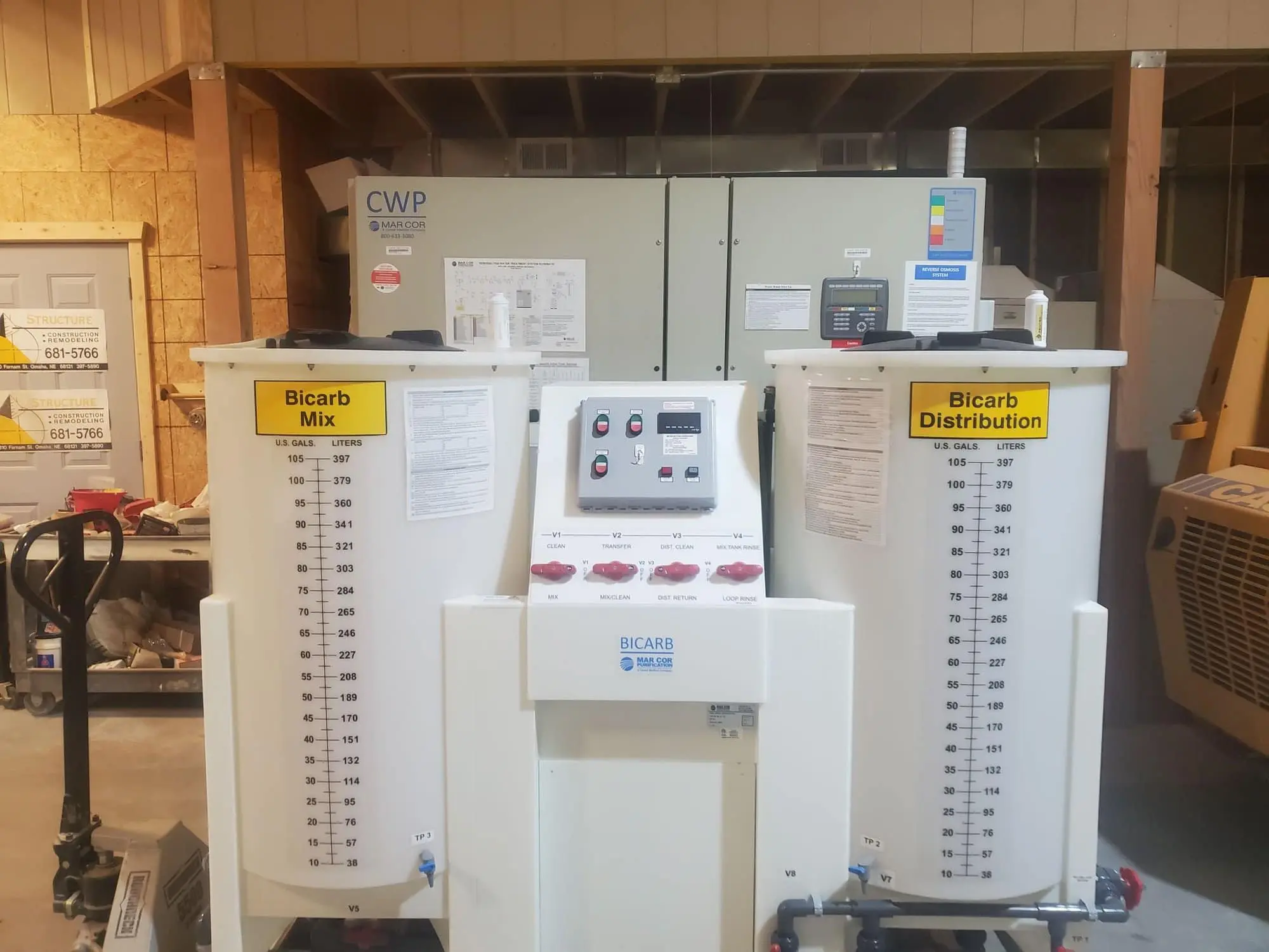 USED 2012 D-WATER PURIFICATION REVERSE OSMOSIS SYSTEM