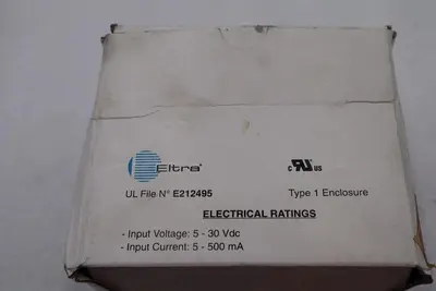 ELTRA EL40G1000Z5L6X3PR1,5 ENCLOSURE  30 VDC 500 MA ROTARY ENCODER NEW #2893
