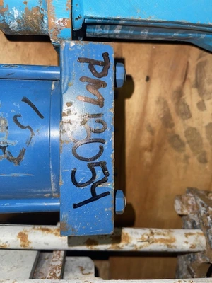 TL 3"-150 Knife gate valve with pneumatic actuator