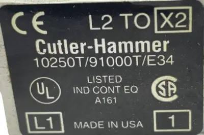 NEW EATON/CUTLER HAMMER E34FPB24 CORROSION RESIST 24V 10250T/91000T/E34
