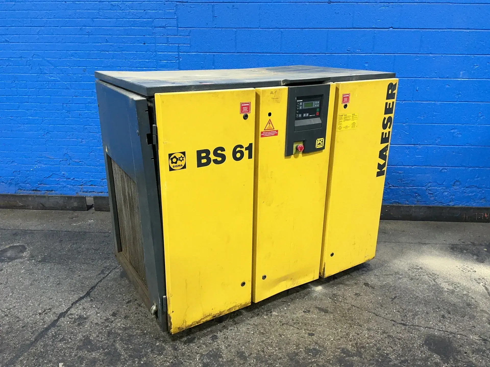 Used 2000 KAESER BS 61 Rotary Screw & Sliding Vane Air Compressors Ohio US | HGR 24 #1322846