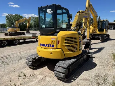 Used 2024 KOMATSU PC55MR-5 Crawler Excavators - Mini Wisconsin US | Proxy Equipment #1388869