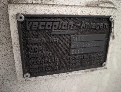 USED 2002 VECOPLAN RG52/ 60HP