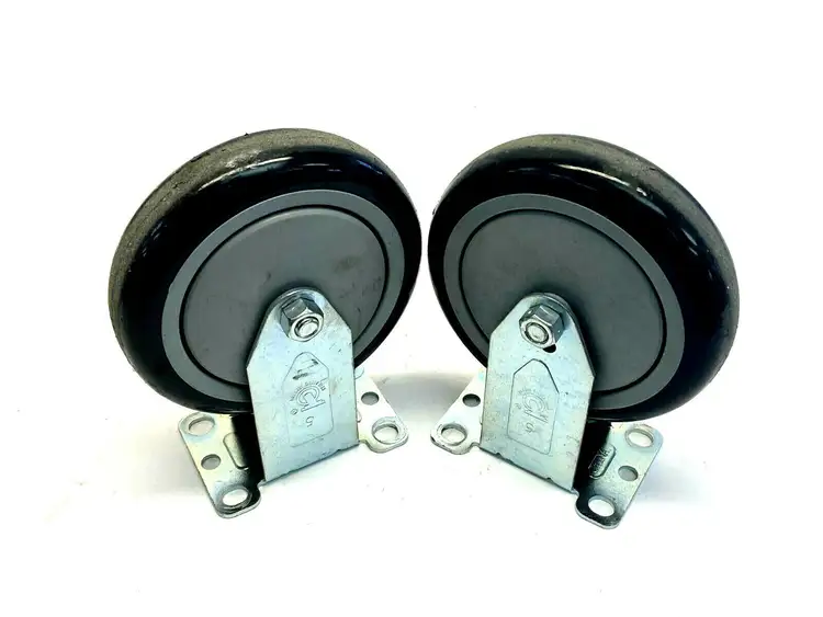 Used DURABLE SUPERIOR CASTERS SERIES 14 FLAT TREAD RIGID MOUNT CASTERS Miscellaneous MRO | Maverick Industrial Sales #1122353