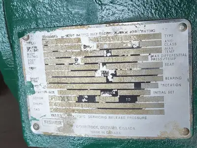 USED FISHER 1051-V100