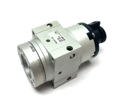 USED SMC DOUBLE VANE ROTARY TABLE CYLINDER 90-DEGREE SIZE 20