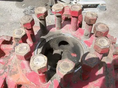 USED SHAFFER LWS, 5,000 PSI, 9" DOUBLE RAM BOP