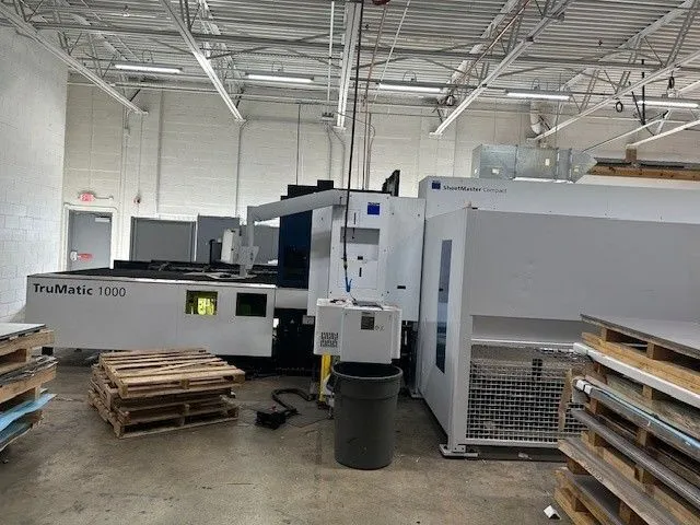 2018 TRUMPF TRUMATIC 1000 Laser Combo Punches | Kempler Machinery