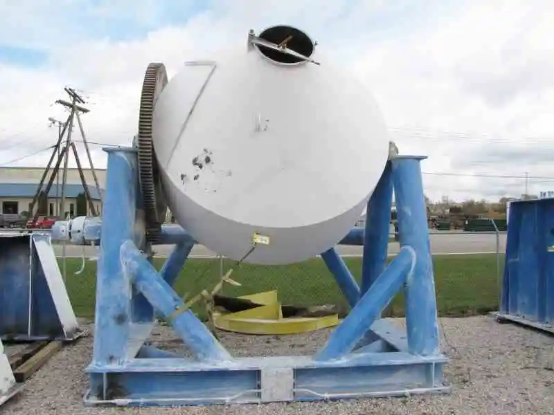 400 cu ft ss double cone mixer
