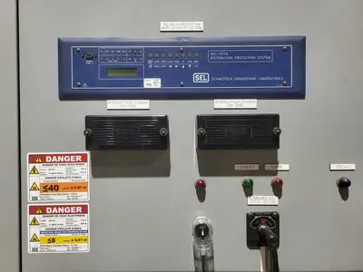25kV 1200A 3ph Switchgear Unit w/ (2) Power Vac Breaker VB1 27.0-16-0