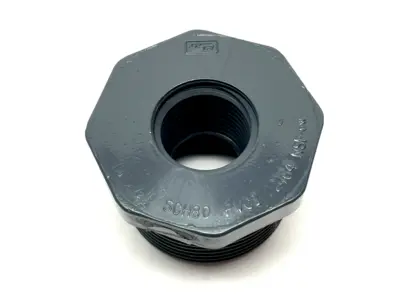 GSR 1-1/4" x 1/2" PVCI Reducer Bushing LOT OF 2 - New