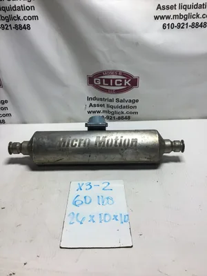 Micro Motion T100TR623S1U Mass Flow Sensor 15 Volts 500 mA
