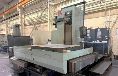 Used 1999 KURAKI KBT-11WA CNC TABLE TYPE HORIZONTAL BORING MILLA Horizontal Table Type Boring Mills Ohio US | ABL Technology LLC #1406753