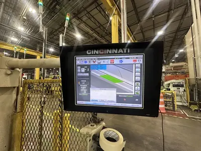 Used 2008 Cincinnati 60PF+4 Press Brakes Texas US | Machine Tool Bids #1481450