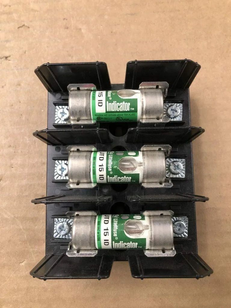 Buss J60030-3P 30A 3 Pole Fuse Holder 600V
