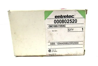 NEW ENTRELEC 000802520 TERMINAL BLOCK