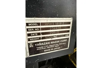Used _UNKNOWN_ _UNKNOWN_ Vertical Machining Centers (5-Axis or More) Utah US | KD Auctions #1548955