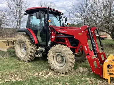 Used 2025 MAHINDRA 6075 Tractor Loaders New Hampshire US | Beauregard Equipment #1511364
