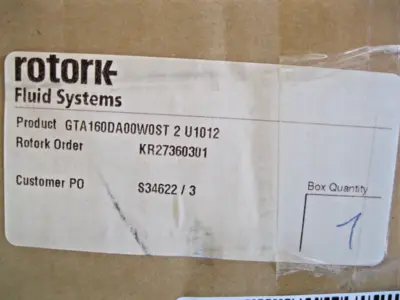 NEW Rotork GTA160DA00W0ST 2 U1012
