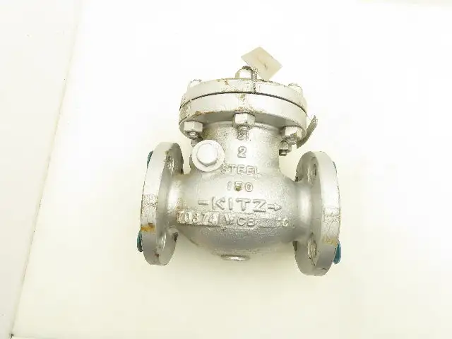 Kitz FIG.150SCOS Swing Check Valve Flanged 1-1/2"150 Class HF Seat CR13 Disk WCB