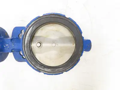 Keystone 8" Butterfly Valve Wafer Style No Handle