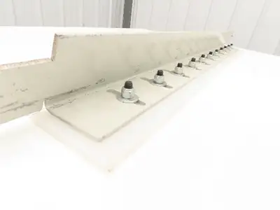 Hytrol BPC/HSS 37" Belt Conveyor Inline Transition Slide Rail Grey 42"OAL