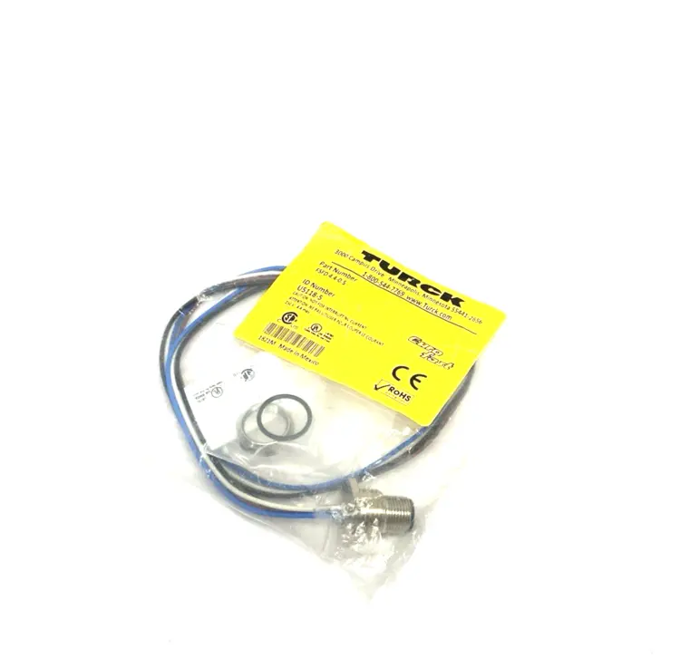New | in-Stock TURCK EUROFAST PANEL MOUNT RECEPTACLE CONNECTOR M12 4-PIN U5118-5 Connector Accessories | Maverick Industrial Sales #1101189