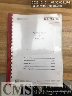 USED 2001 RAINMANN KS 310 BV RIPSAW