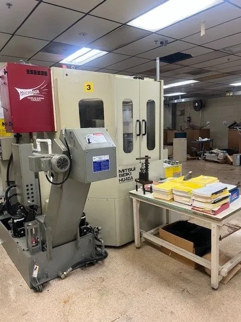 Used 2002 MITSUI SEIKI HU40A Horizontal Machining Centers Illinois US | 520 Machinery Sales LLC #1045962