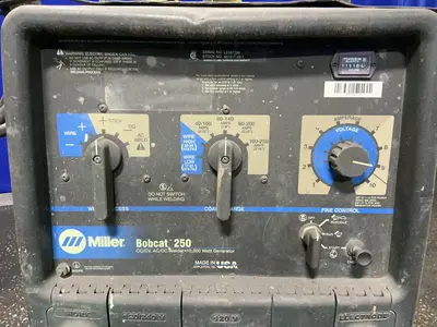 Used MILLER BOBCAT 250 Arc Welders Ohio US | HGR 24 #1506565