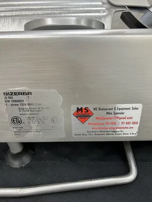 Bizerba GSP H Manual Deli Slicer Fully Refurbished Works Great