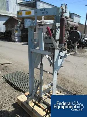 USED Pfaudler 1 Gal Pfaudler Glass-Lined Reactor, 750/675#